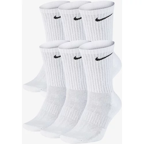 Nike Everyday Cushion Crew Socks 6-Pack White
