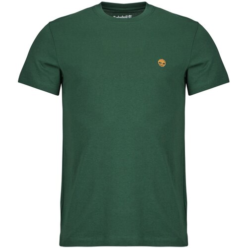 Timberland Majice s kratkimi rokavi Tee Slim Dunstan River Zelena Slike