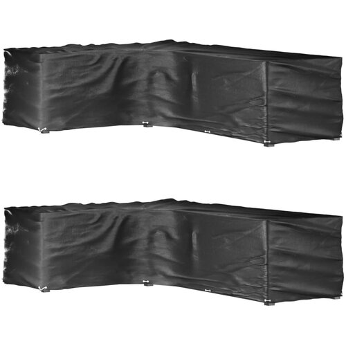 Navlake za kutnu vrtnu garnituru 2 kom s 18 u&scaron;ica 220x285x80 cm Cijene