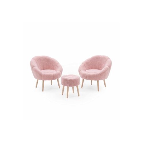 Atelier Del Sofa fotelje i tabure lida wellsoft pink Slike