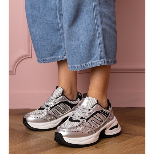 D/CEO marka niezdefiniowana Silver women's sports sneakers Torens Cene