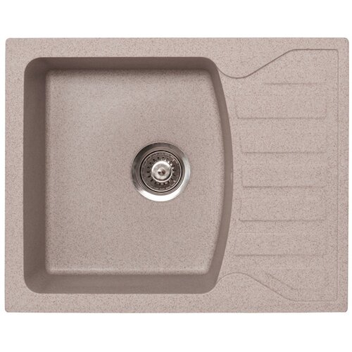 Metalac granitna usadna sudopera xQuadro M bež 620x500 &amp;Oslash;90 Slike