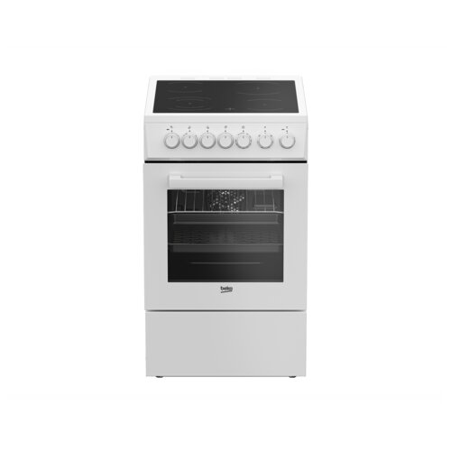 Beko FSE 57110 GW Električni šporet, 55 l, Ventilatorska rerna Cene