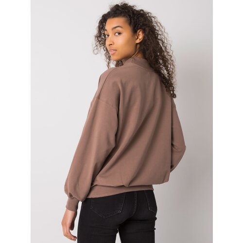 RUE PARIS Sweatshirt-RV-BL-7323.00X-brown Slike