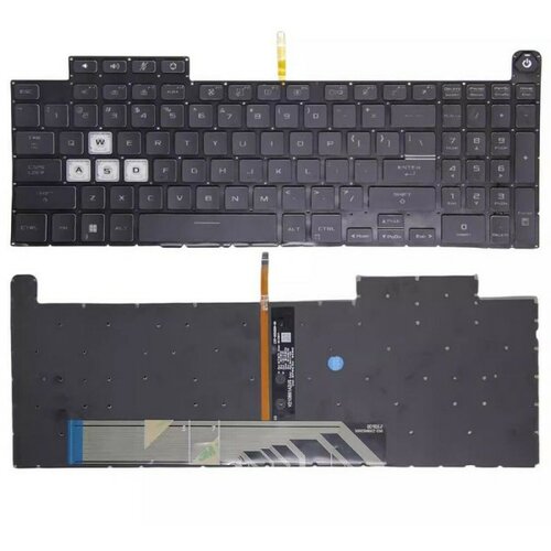 NEDEFINISAN Tastatura za laptop Asus TUF Gaming A15 F15 FA507 FX507 mali enter sa pozadinskim osvetljenjem Slike