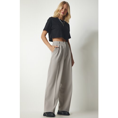  Women&amp;#039;s Stone Pocket Palazzo Pants Slike