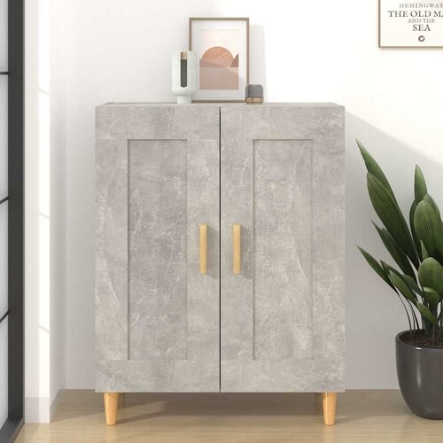  Komoda siva boja betona 69,5x34x90 cm od konstruiranog drva Cijene