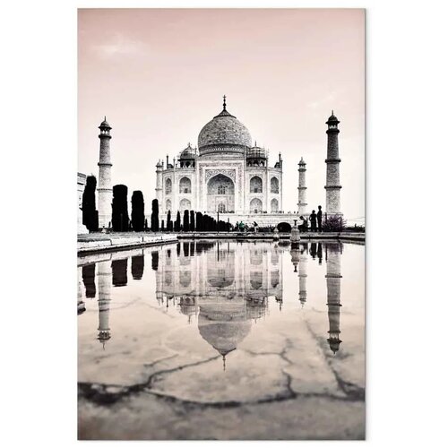  Slika - Taj Mahal (1 Part) Vertical 60x90 Na talijanskom platnu Slike