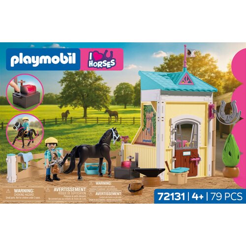 Playmobil 72131 - Majhen hlev s podkovačem - 1 k. Slike