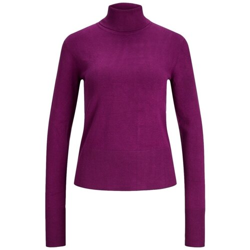 JJXX Puloverji Noos Ava L/S Roll Neck - Dark Purple Vijolična Cene