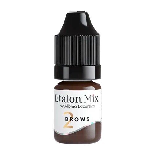 Etalon Mix Pigment trajne &amp;scaron;minke za obrve, 5ml, Mlečna čokolada Slike