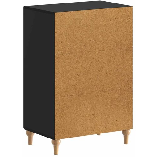  Ormar za cipele ALKMAAR 59 5 x 39 5 x 90 cm Konstruirano drvo - Crna Slike