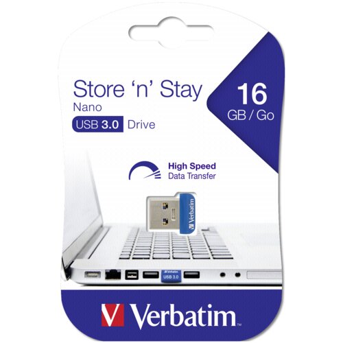 Verbatim Store n Stay Nano 16GB USB 3.0 Slike