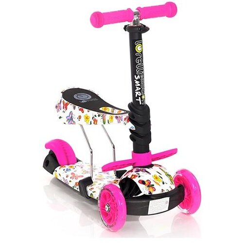 Lorelli TROTINET SMART PINK BUTTERFLY Cene