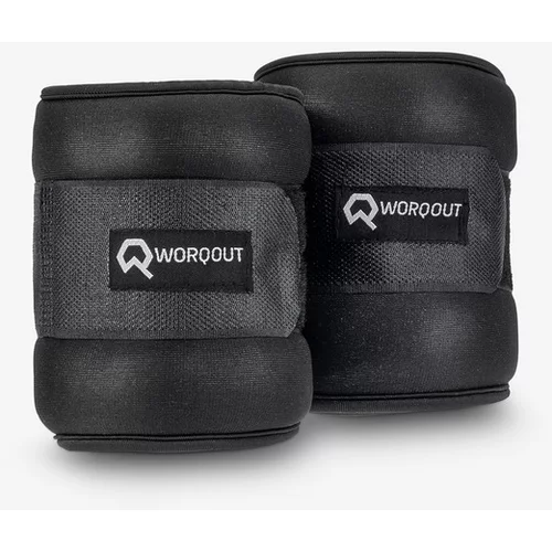 Worqout Wrist and Ankle Weight 0,5 Teža zapestja in gležnja Črna