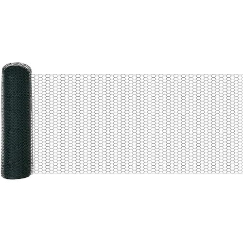 Heksagonalna ograda s stubom 10 x 0,4 m Čelik premazan PVC-om Slike
