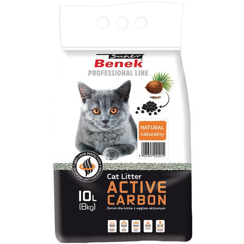 Benek Super Active Carbon - Varčno pakiranje: 2 x 10 L (pribl. 16 kg) Cene