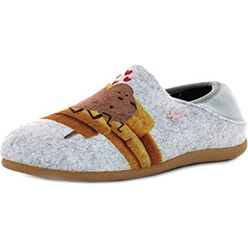 Gioseppo Nogavice ZAPATILLAS DE CASA MUJER HOT POTATOES 64636 Siva Slike