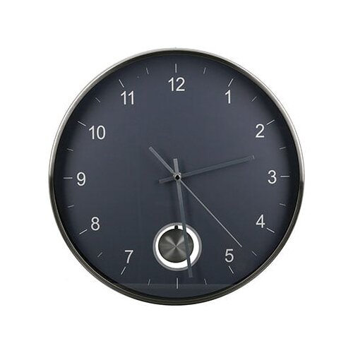 Casablanca GmbH Zidni Sat - Gomb grey, silver Cene