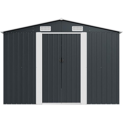  Vrtno spremi&amp;scaron;te 257 x 392 x 181 cm metalno antracit Slike