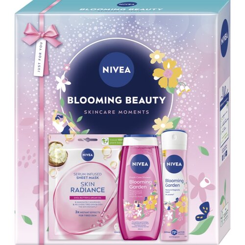 Nivea Blooming Beauty poklon set za tijelo i lice Cene