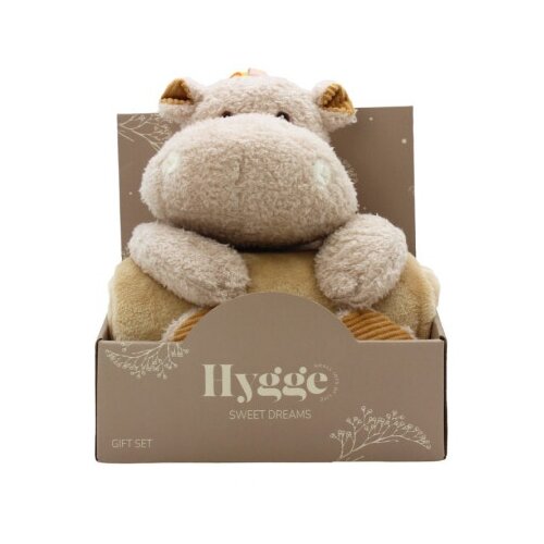 Hygge sweet dreams ćebe sa igračkom hippo ( HY31372 ) Cene