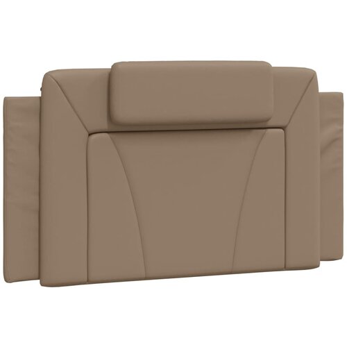 VidaXL Jastuk za uzglavlje boja cappuccina 100 cm od umjetne kože Slike