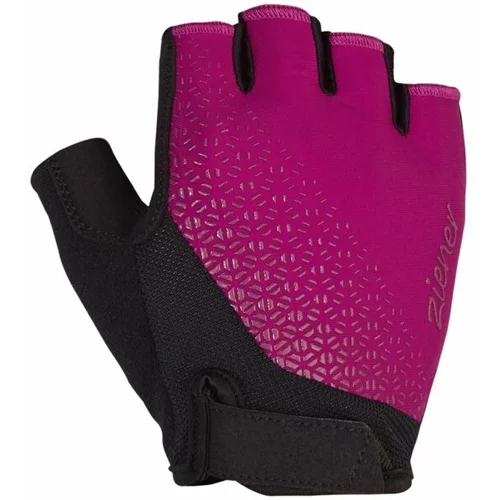 Ziener CADJA W Ženske biciklističke rukavice, ružičasta, veličina