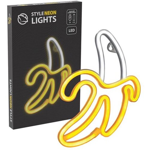 Manta LED svjetleća oznaka Banana 28.5x19.6 cm SNL01WH, (5902510679088) Cijene