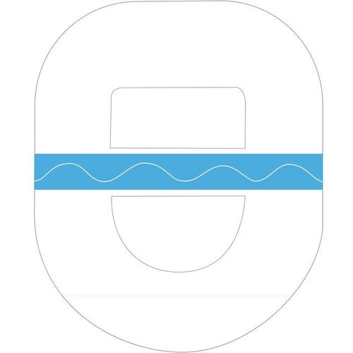 INF Vnaprej izrezani lepilni trakovi, odporni na znoj, za sonde detektorjev senzorjev Transparent, (21299087) Cene
