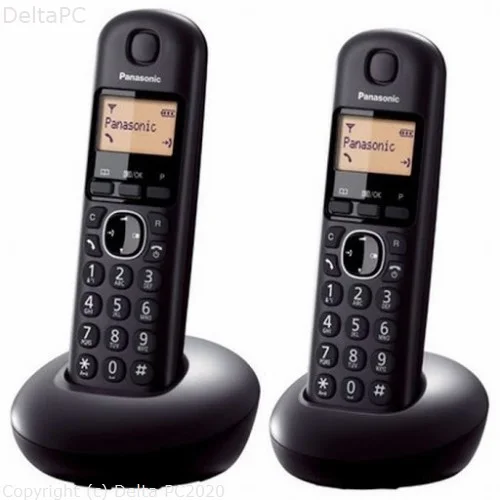 Panasonic telefon bezicni KX-TGB212FXB crni, 2.slusalice