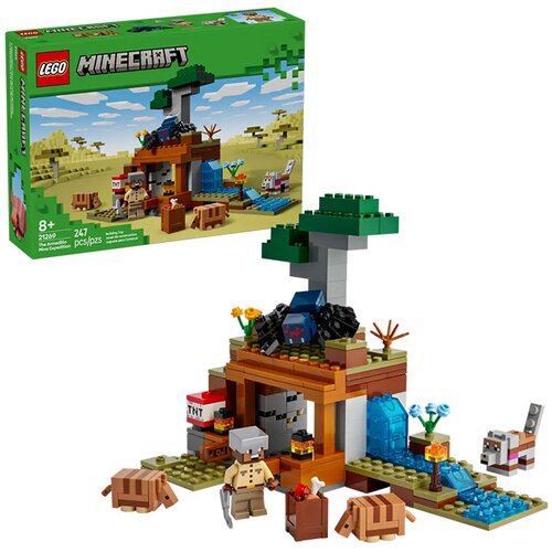 Lego Minecraft: Odprava v pasavčev rudnik Cene