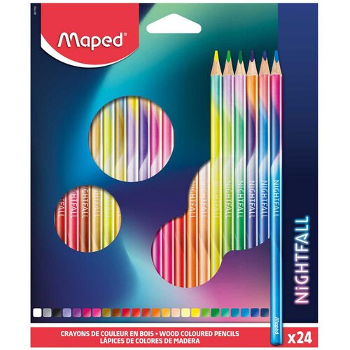 Maped Barvice Nightfall, 24 kosov Slike