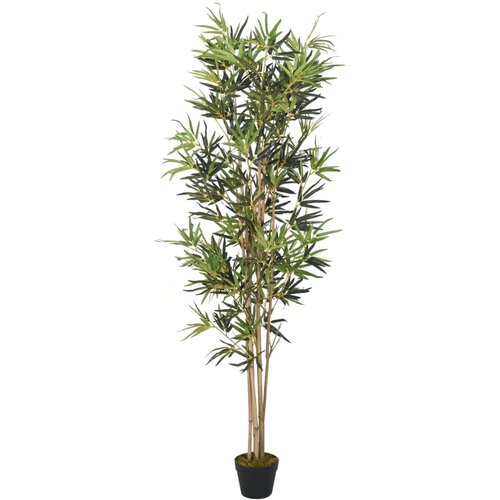 vidaXL Umjetno stablo bambusa 1104 listova 180 cm zeleno Cijene