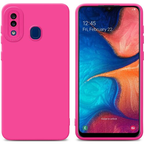 Cadorabo Case, združljiv s Samsungom v Fluid Hotpink - za&scaron;čitni pokrov iz fleksibilnega silikona TPU, (20592666) Cene