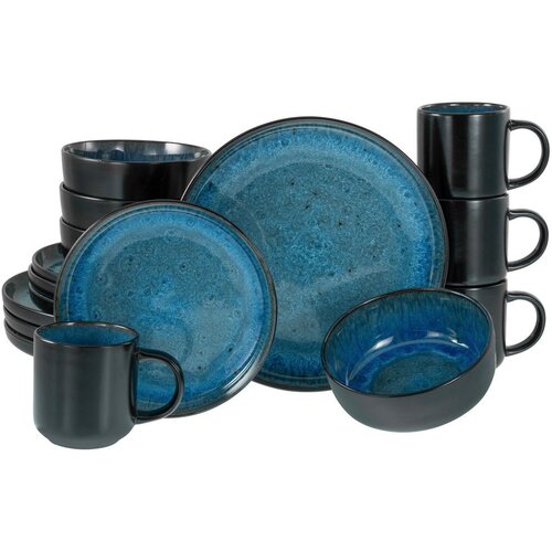 Creatable Kombinirani Servis Nordic Fjord Blue, 16-Delni Cene