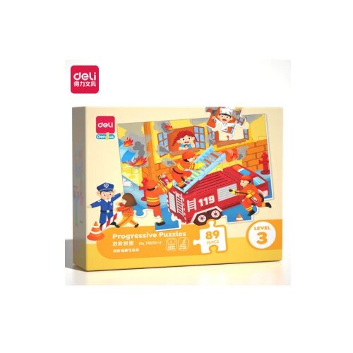  Puzzle slagalica deli progresivni nivo 3 - 89 delova 74500-3 Cene