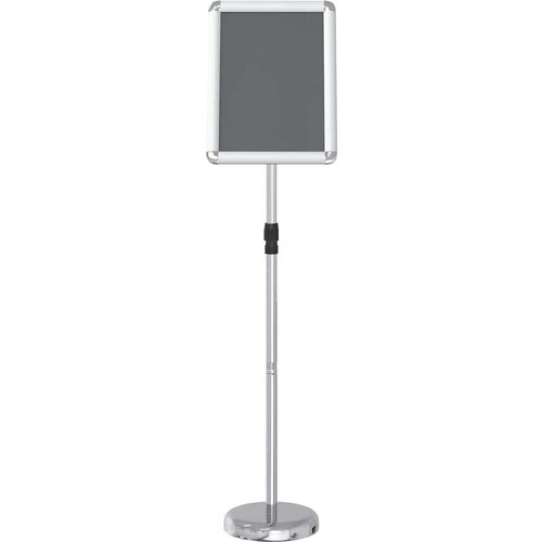  Stalci za sajmove Srebrno 25 x 25 x 125 cm Aluminij Slike
