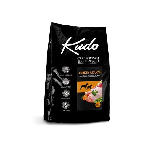 Kudo Adult Medium/Maxi puretina i patka 12 kg Cene