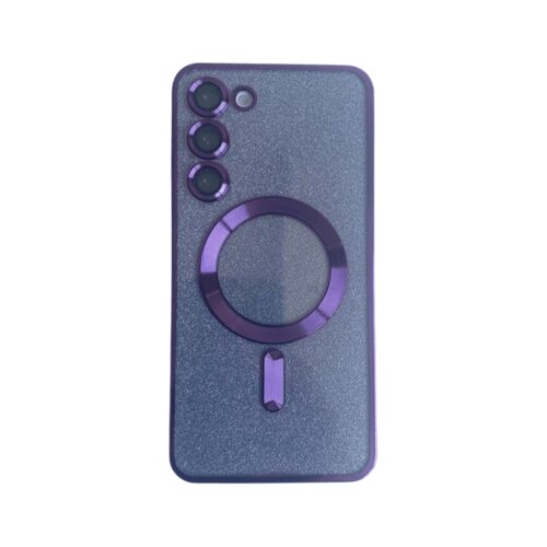 Magsafe glitter maskica Samsung S23+ Purple Slike