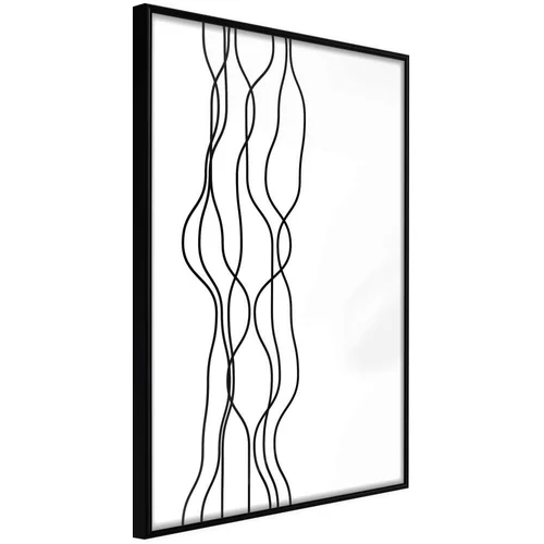  Poster - Wavy Lines 20x30