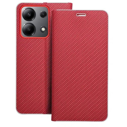Luna Book Carbon futrola za XIAOMI Redmi Note 13 4G crvena Slike