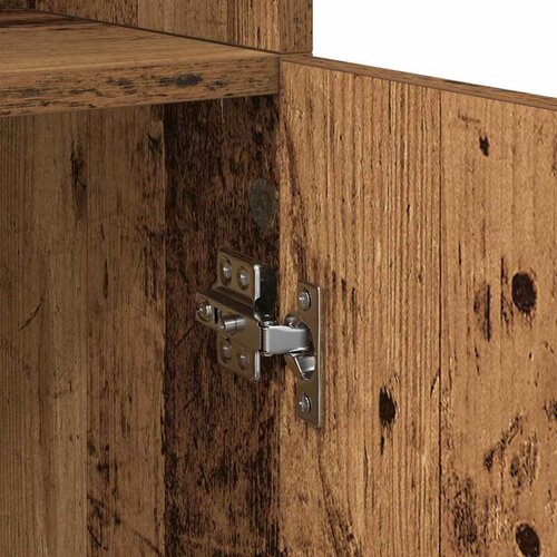  Highboard Staro drvo 80 x 42,5 x 185 cm Konstruirano drvo Slike
