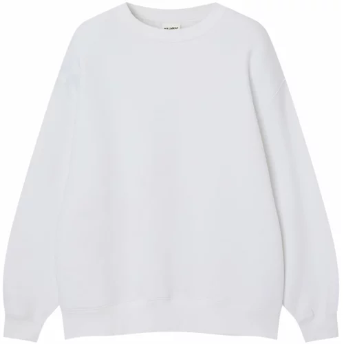Pull&Bear Sweater majica bijela