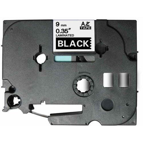 Brother Tze-325 združljiv laminirani trak - 9 mm x 8 metrov bel/črn, (21404764) Cene