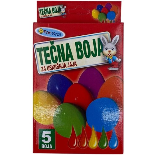 Pan Graf Tečna boja za uskršnja jaja 5kom Cene