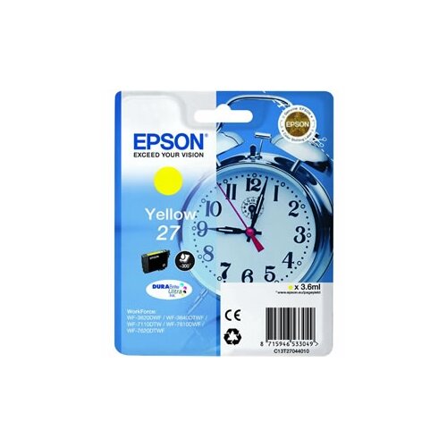  Kartuša Epson T27 (T2704) rumena/yellow - original Cene