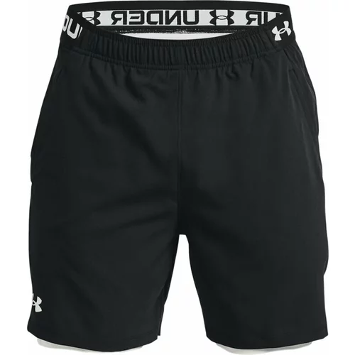 Under Armour Men's UA Vanish Woven 2-in-1 Shorts Black/White S