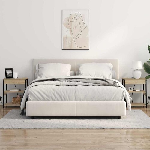  Noćni ormar Sonoma hrast 41 x 31 x 51 cm Konstruirano drvo Slike