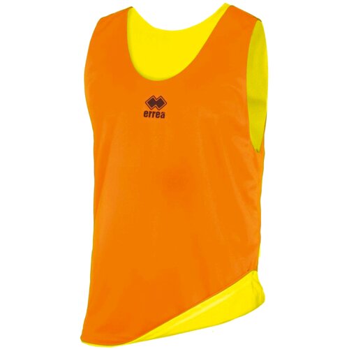 Errea Sportski prsluk sa dva lica Bib Double Singlet, Narandžasto-žuti Slike